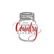 Our Little Country Kitchen Logo. Homemade Jams, Jellies, Spreads, and baked goods.